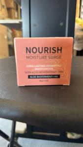 lot 390 image: Nourish Moisture Surge Hydrating Moisturizer with Aloe and Hyaluronic Acid - Retail $15
