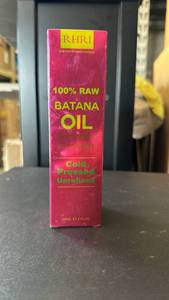 lot 391 image: RHRI 100% Raw Batana Oil for Hair Growth 120ml - Retail $15