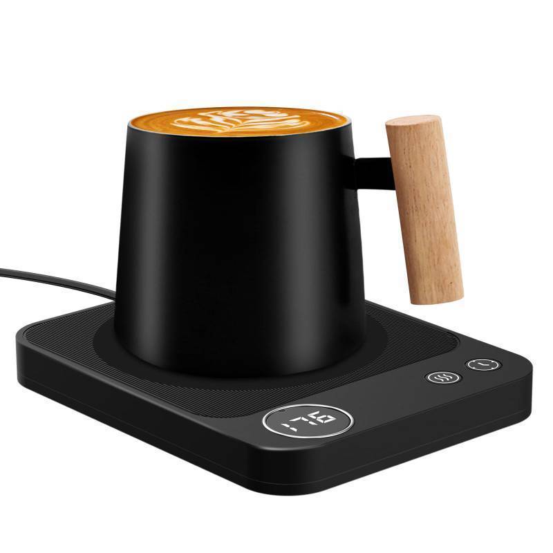 lot 36142 image: Mug Warmer, 3-Temperature Coffee Mug Warmer, Coffee Warmer with 2-12H Auto Shut Off, Electric Smart Mug Warmer for Desk Digital Display, Portable Coffee Cup Warmer for Milk Tea Hot Chocolate(No Cup) - Retail $14