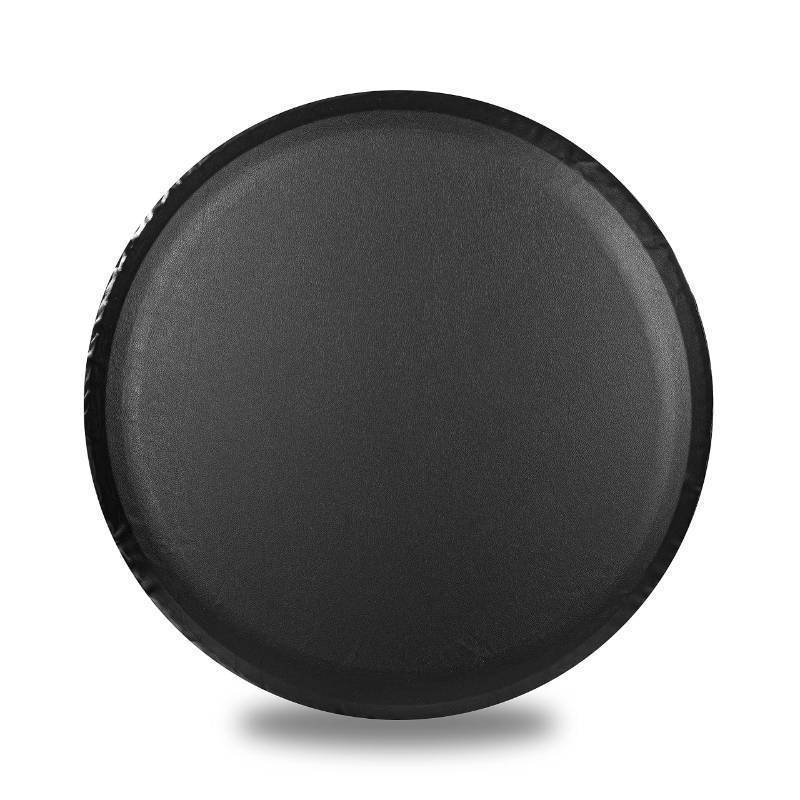 lot 62343 image: 24-26 inch Spare Tire Cover Thickening Leather Universal Fit for Jeep, Trailer, RV, SUV, Truck, Tough Tire Wheel Soft Cover (Fits Entire Tire Diameters 24-26 inch) - Retail $14
