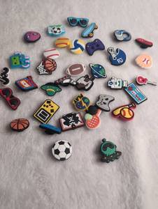lot 3026 image: Mixed Collection Shoe Charms