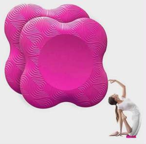 lot 3024 image: Trideer Yoga Block Set - Pink Foam Exercise Props - 2 ct