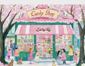 lot 3027 image: Candy Shop 300 Piece Jigsaw Puzzle
