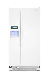 lot 1014 image: KitchenAid Side-by-Side Refrigerator with Water and Ice Dispenser - Retail $1,400