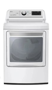 lot 1020 image: LG Electric Dryer with Sensor Dry Technology - Retail $1,200