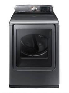 lot 1021 image: Samsung Multi-Steam VRT Gas Clothes Dryer - Retail $800