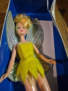 lot 4 image: Disney Peter Pan Special Sparkles Tinker Bell Doll by Mattel