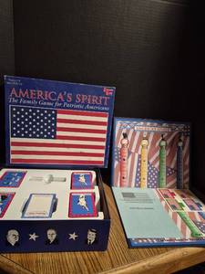lot 30 image: Americas Spirit Family Board Game - Opens Appear Unused