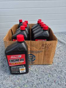 lot 31 image: COMP Cams Muscle Car Engine Oil 15W-50 Case of 11 Quarts