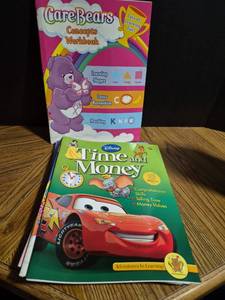 lot 51 image: Disney and Care Bears Educational Workbook Collection - See All Pictures for Contents