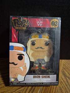 lot 53 image: Funko Pop WWE Iron Sheik #03 Vinyl Figure