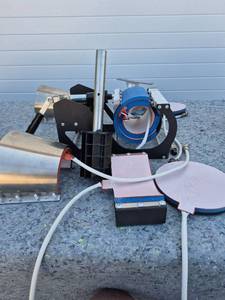 lot 84 image: Industrial Heat Press Machine with Mug Attachment Set - Not Tested - Pictures Show All ContentsCondition