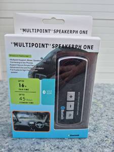 lot 127 image: Multipoint Bluetooth Speakerphone One with Car Kit