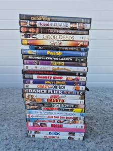 lot 135 image: Mixed DVD Movie Collection Bundle - 23 Films - Disc in Every Case