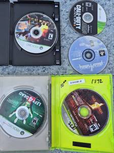 lot 138 image: Xbox 360 Game Bundle with Call of Duty, Left 4 Dead, Resident Evil