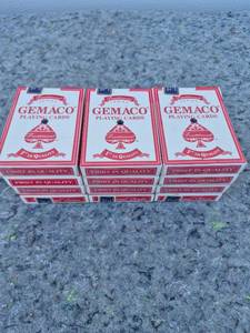 lot 149 image: Gemaco Casino Playing Cards Sets - Argosy Casino Kansas City - 12 Packs of Played Cards