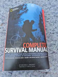 lot 150 image: National Geographic Complete Survival Manual by Michael S. Sweeney