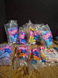 lot 161 image: McDonalds Barbie and Friends Happy Meal Toys Collection - See All Pictures for Closeups