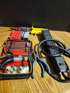 lot 204 image: Mixed Tool Lot with Socket Set and Pliers