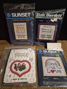 lot 225 image: Cross Stitch Kit Collection Bundle