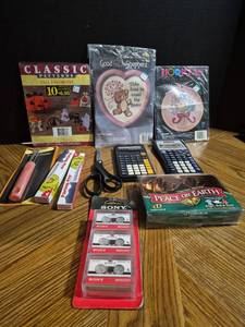lot 296 image: Mixed Household Items Electronics and Craft Lot