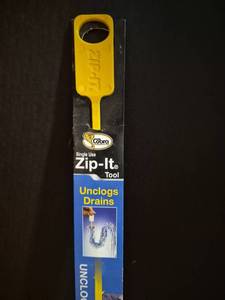 lot 314 image: Cobra Zip-It Drain Cleaning Tool