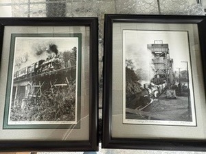 lot 19040 image: TRAIN PICTURES - 2 IN SET