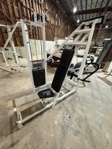 lot 19012 image: GYM EQUIP- CYBEX  Incline Press Machine