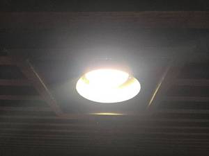 lot 21522 image: Set of 6 Round Recessed Ceiling Light Fixture