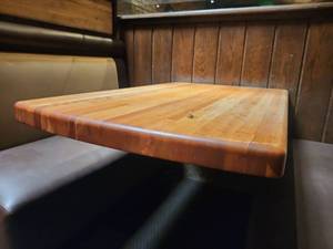 lot 21616 image: Wooden Restaurant Dining Table
