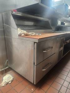 lot 15738 image: Commercial Refrigerated Chef Base with Drawers