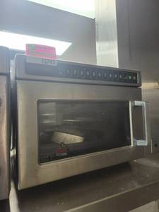 lot 15743 image: MenuMaster MDC212 Commercial Microwave 2100W