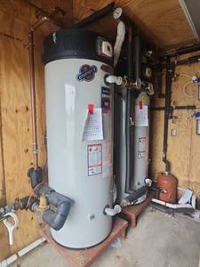 lot 15789 image: Bradford White Eco-Magnum Gas Water Heater with Digital Controller