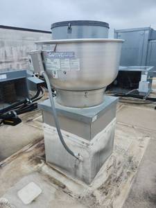 lot 15800 image: CaptiveAire Commercial Exhaust Fan with Motor Controller