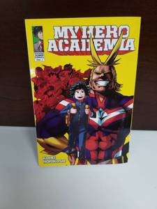 lot 2105 image: My Hero Academia Volume 1 Manga by Kohei Horikoshi