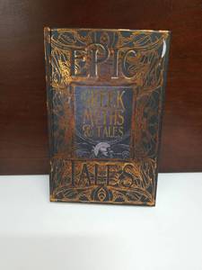 lot 2127 image: Epic Tales Greek Myths & Tales Hardcover Book