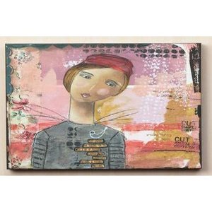 lot 2150 image: 12 SQ.ANYTHING S POSSIBLE WALL ART- KELLY RAE ROBERTS