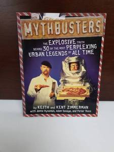 lot 2172 image: MythBusters Urban Legends Book by Keith and Kent Zimmerman