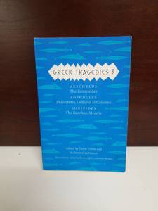 lot 2176 image: Greek Tragedies 3 Collection - Aeschylus, Sophocles, Euripides Classical Literature Book