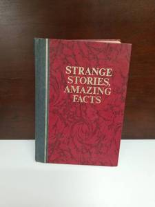 lot 2191 image: Strange Stories Amazing Facts Hardcover Book