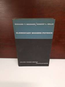 lot 2207 image: Elementary Modern Physics by Weidner and Sells College Textbook