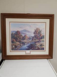 lot 2216 image: Peaceful Refuge by Larry Dyke Limited Edition Print