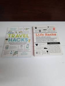 lot 2233 image: Keith Bradford Travel Hacks and Life Hacks Book Set