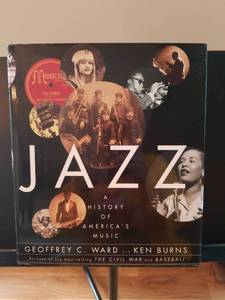 lot 2257 image: Jazz A History of Americas Music by Geoffrey C. Ward and Ken Burns