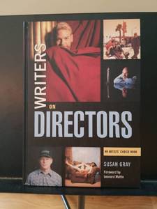 lot 2258 image: Writers on Directors by Susan Gray Film Photography Book