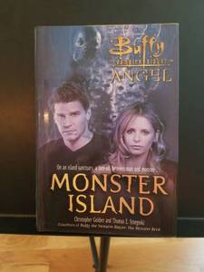 lot 2301 image: Buffy the Vampire Slayer Angel Monster Island Novel by Christopher Golden