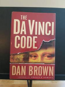lot 2304 image: The Da Vinci Code by Dan Brown Hardcover Novel