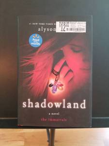 lot 2307 image: Shadowland - The Immortals Series Novel by Alyson Noel
