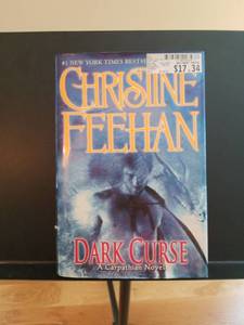lot 2311 image: Christine Feehan Dark Curse Carpathian Novel Paperback Book
