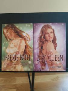 lot 2312 image: Faerie Path Book Series by Frewin Jones - The Faerie Path and The Lost Queen